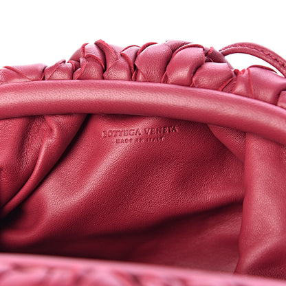 Bottega Veneta Nappa Intrecciato The Mini Pouch Amaranto 6 of 11