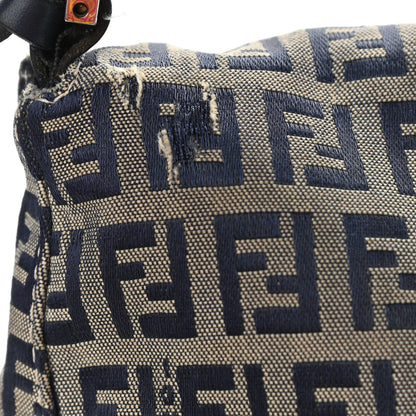 Fendi Zucchino Mama Baguette Navy 9 of 12