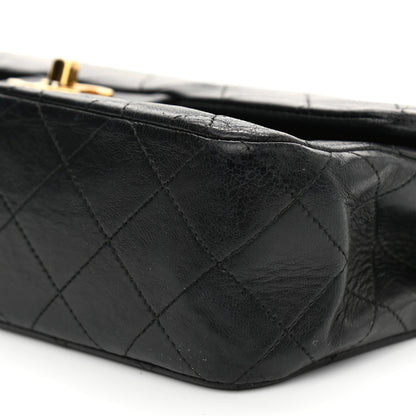 Chanel Lambskin Quilted Small Double Flap Black 10 of 13