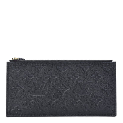 Louis Vuitton Empreinte Felicie Chain Wallet Zippered Insert Black 1 of 7