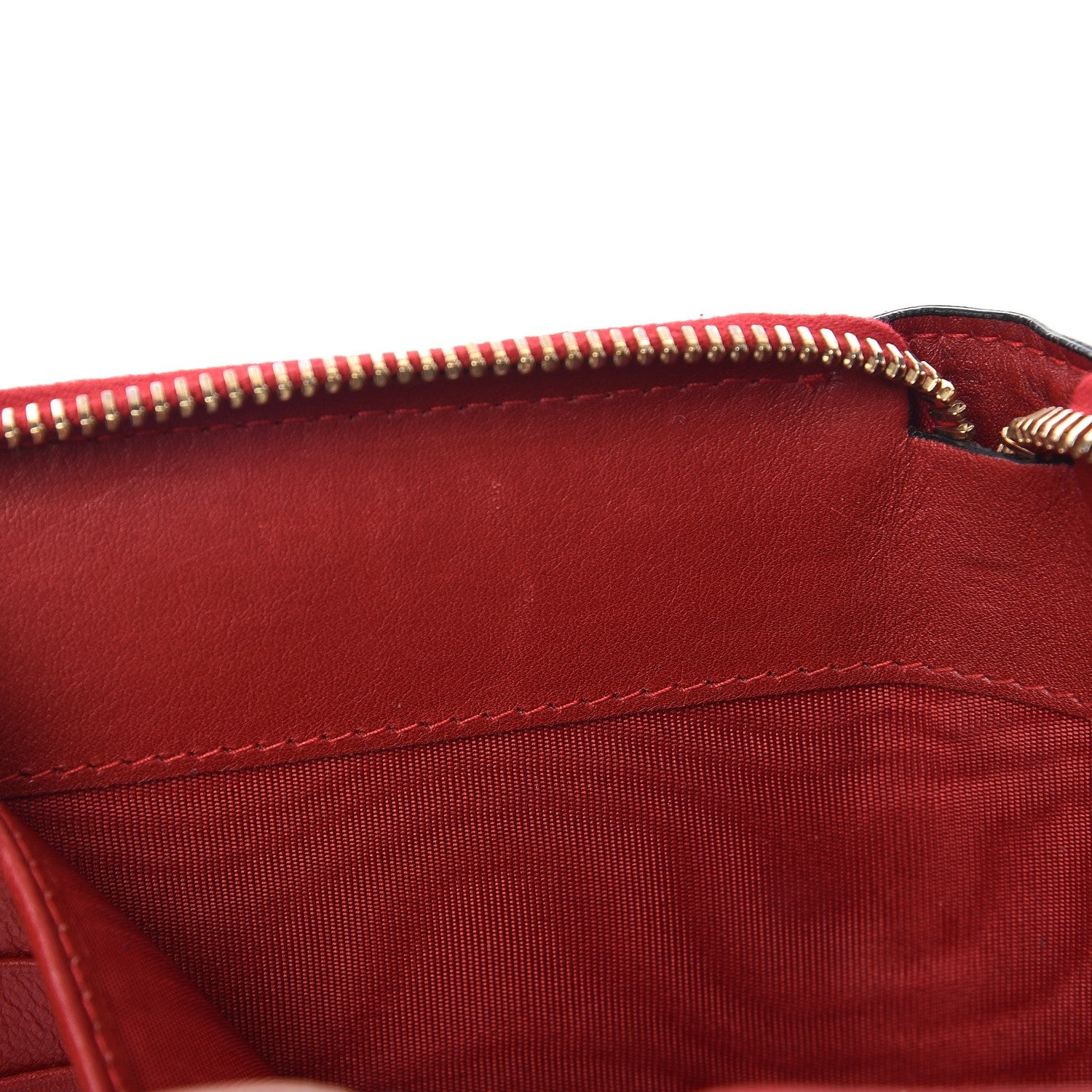 Valentino Garavani Calfskin Medium Rockstud Organizer Zip Around Wallet Rosso Valentino 9 of 10