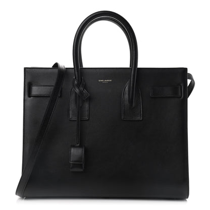 Saint Laurent Calfskin Small Sac De Jour Black 1 of 8
