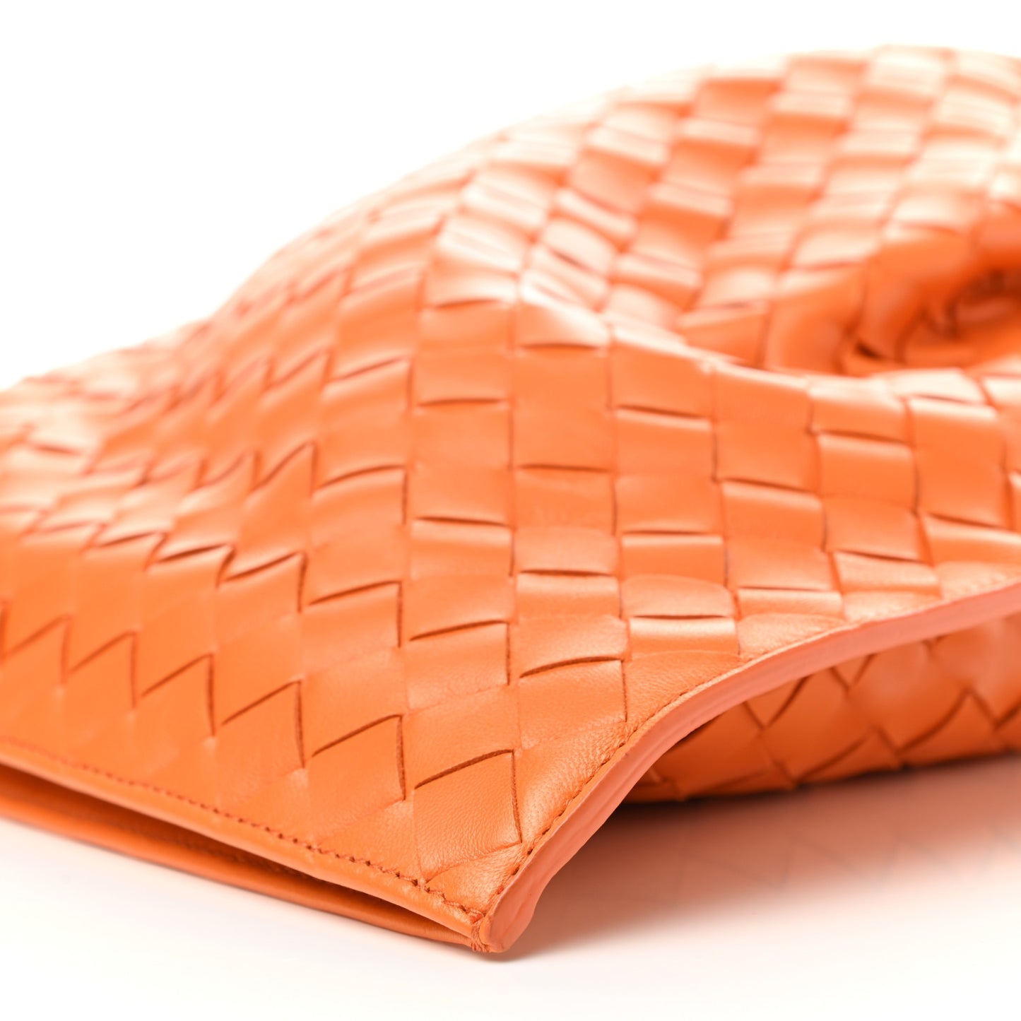 Nappa Intrecciato BV Twist Orange