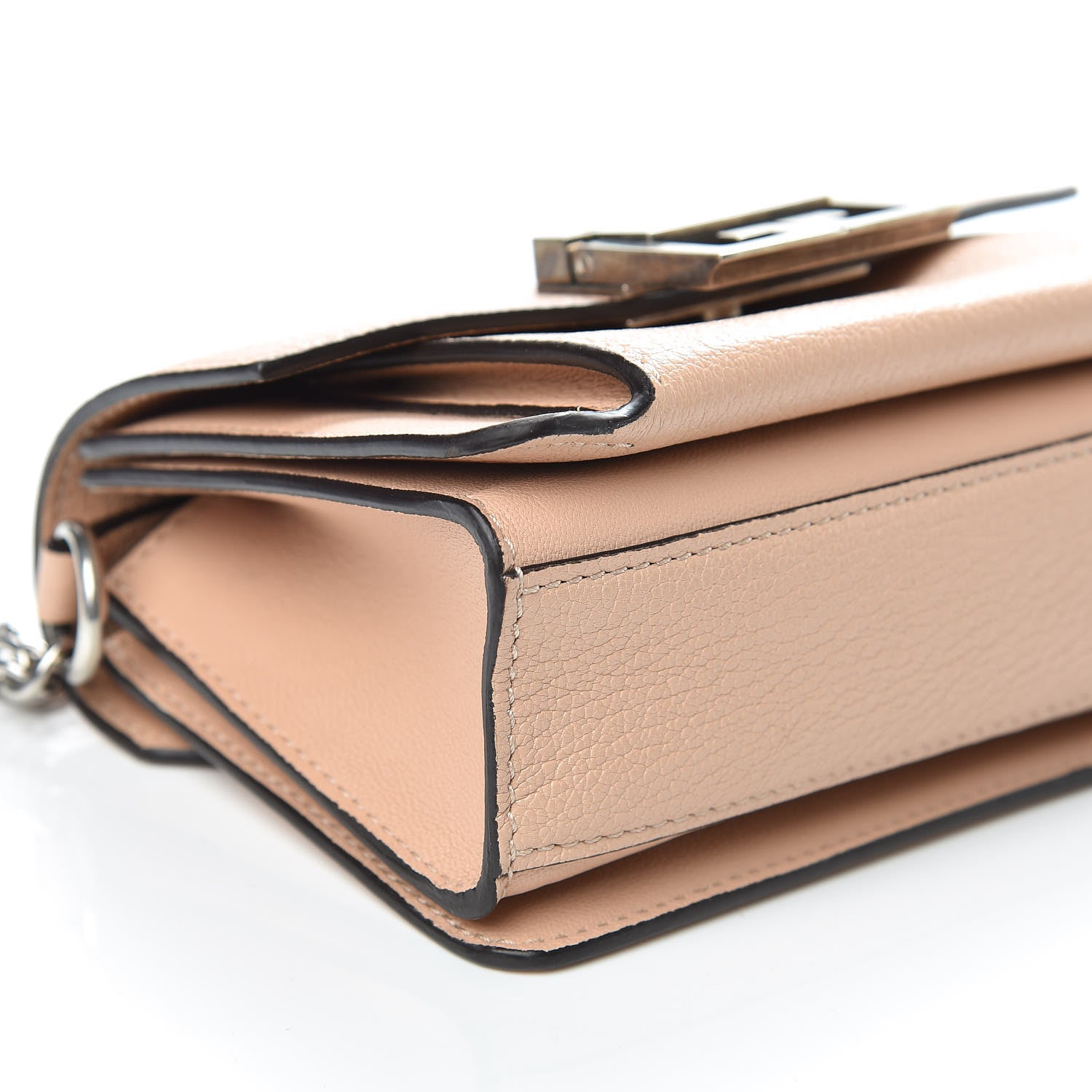 Givenchy Goatskin Mini GV3 Shoulder Bag Powder 7 of 8