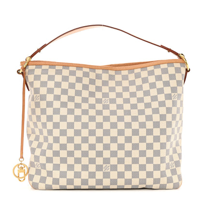 Louis Vuitton Damier Azur Delightful MM Pink 1 of 14