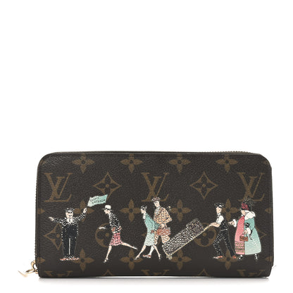 Louis Vuitton Monogram Illustre Zippy Wallet Rose 1 of 8