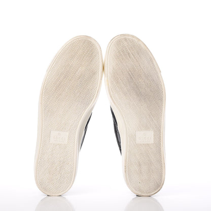 Gucci Guccissima Dublin Slip On Sneakers 38 Black 7 of 14