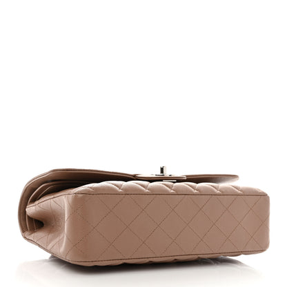 Chanel Caviar Quilted Medium Double Flap Beige 3 of 11