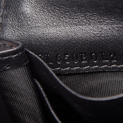 Valentino Garavani Calfskin Rockstud Bi-Fold Card Holder Black 6 of 9