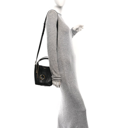 Chloe Grained Calfskin Small Spin Tote Black 2 of 10