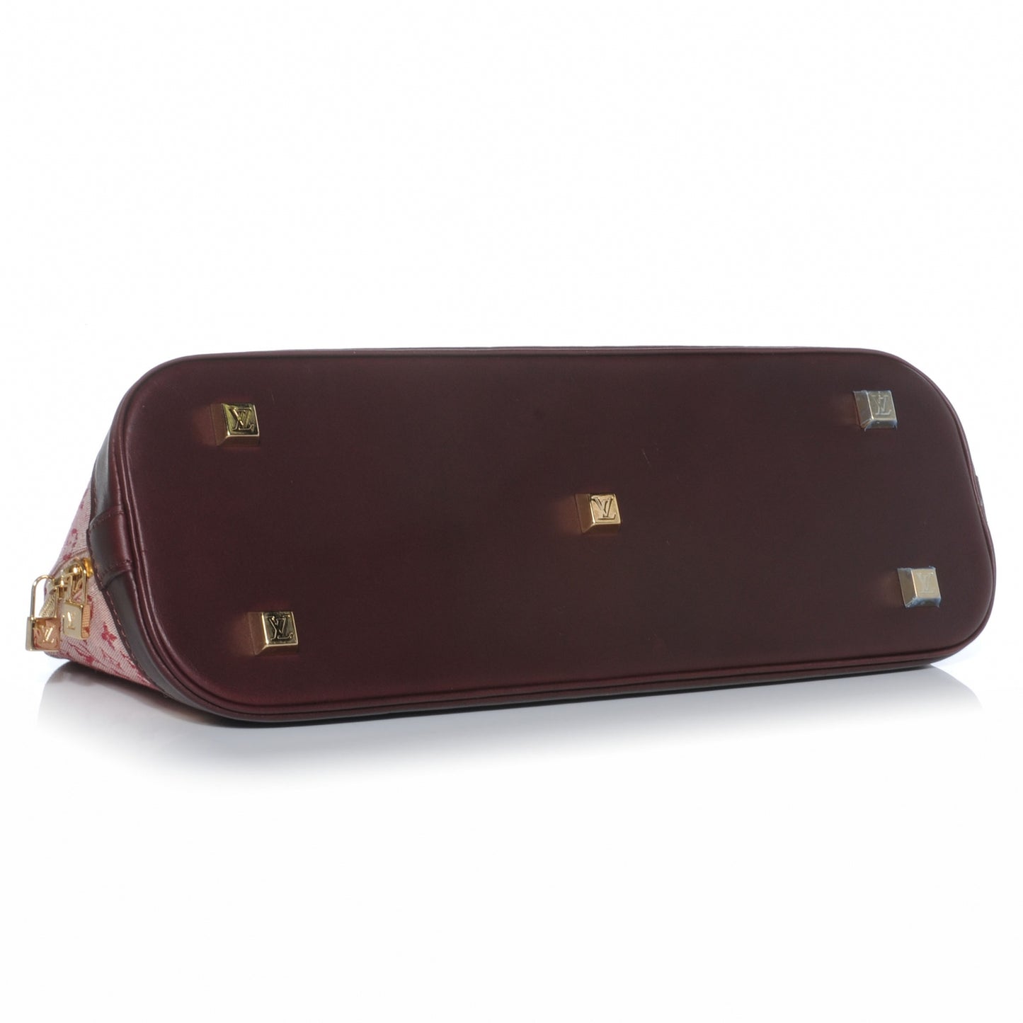 Mini Monogram Alma Long Cherry