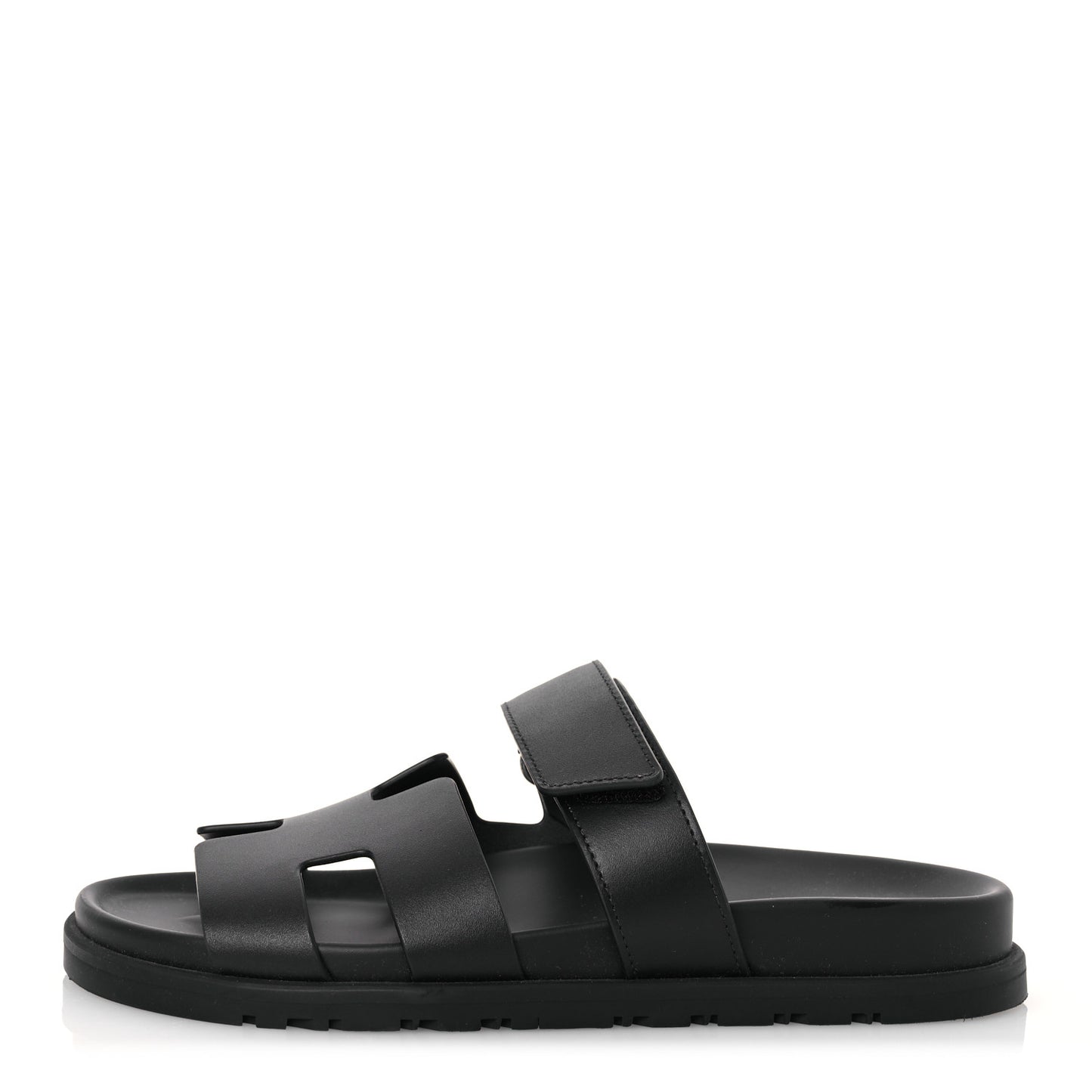 Calfskin Womens Chypre Sandals 37 Black