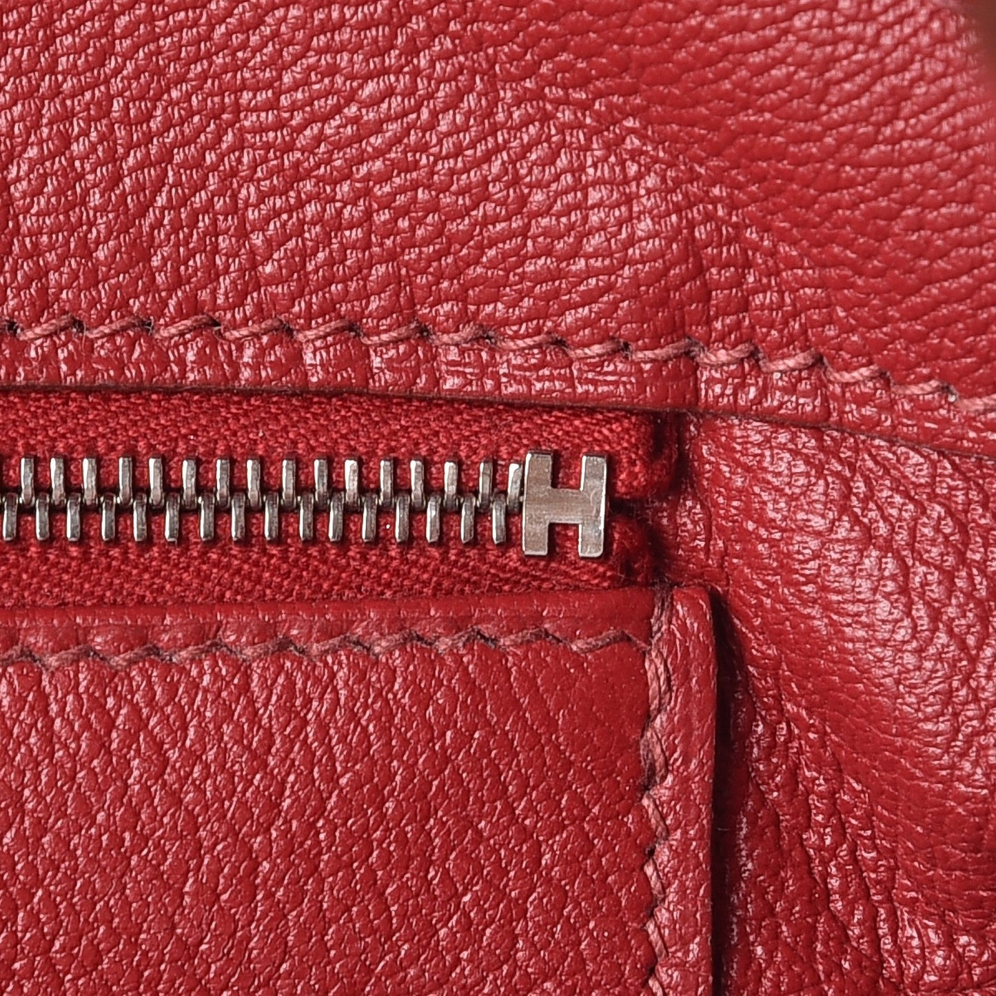 Taurillon Clemence JPG Shoulder Birkin II 42 Rouge Vif