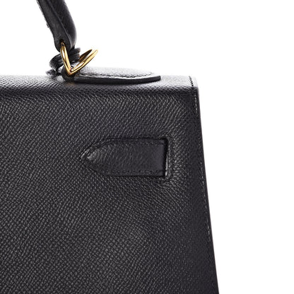 Hermes Epsom Kelly Sellier 32 Black 28 of 33