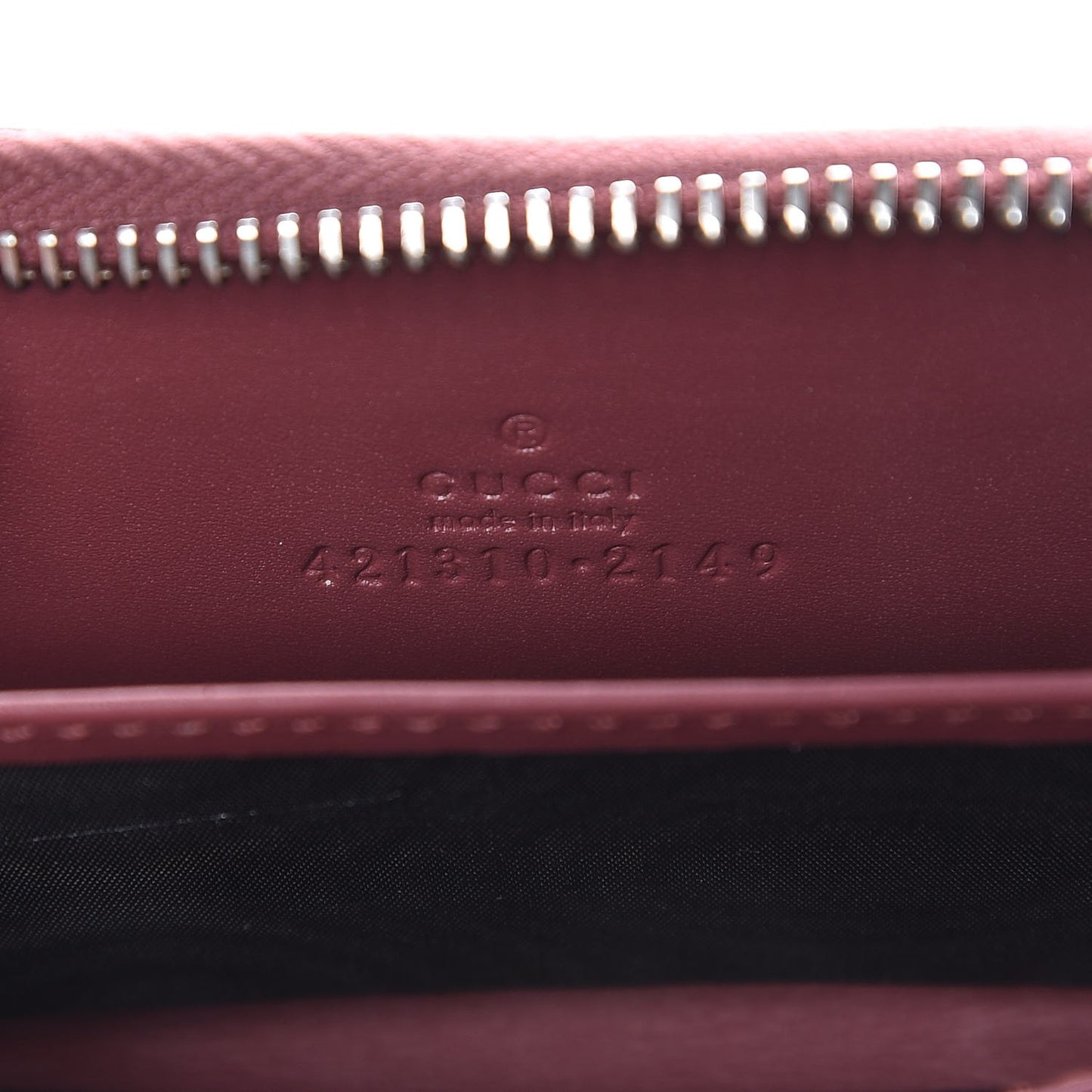 GG Supreme Monogram Blooms Zip Around Card Case Wallet Beige Multicolor Dry Rose