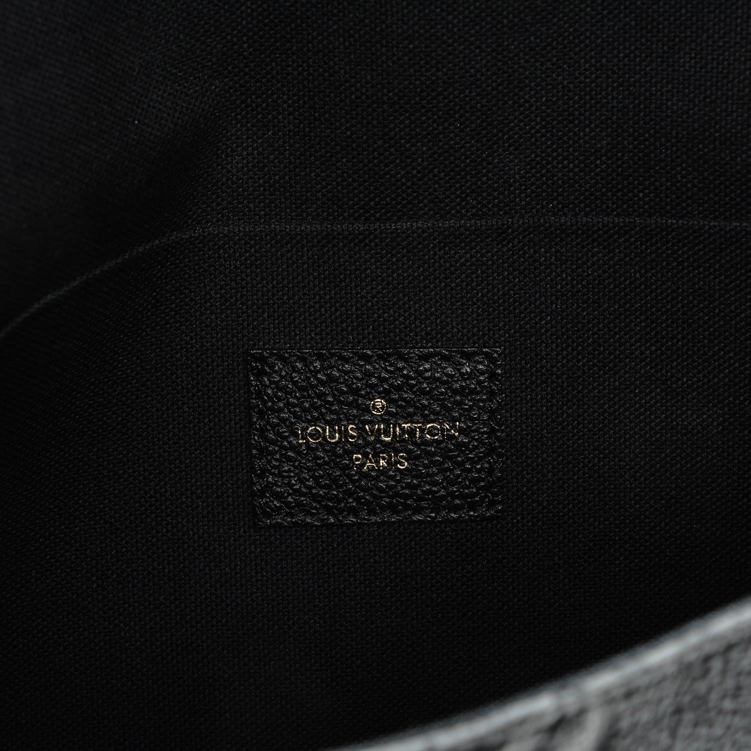 Louis Vuitton Empreinte Pochette Felicie Chain Wallet Black 7 of 8