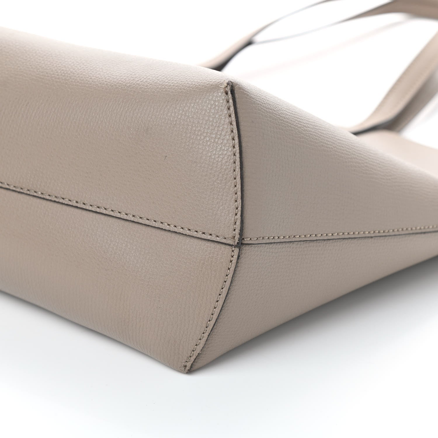Fendi Textured Calfskin F is Fendi Shopping Tote Tortora Taupe 11 of 11