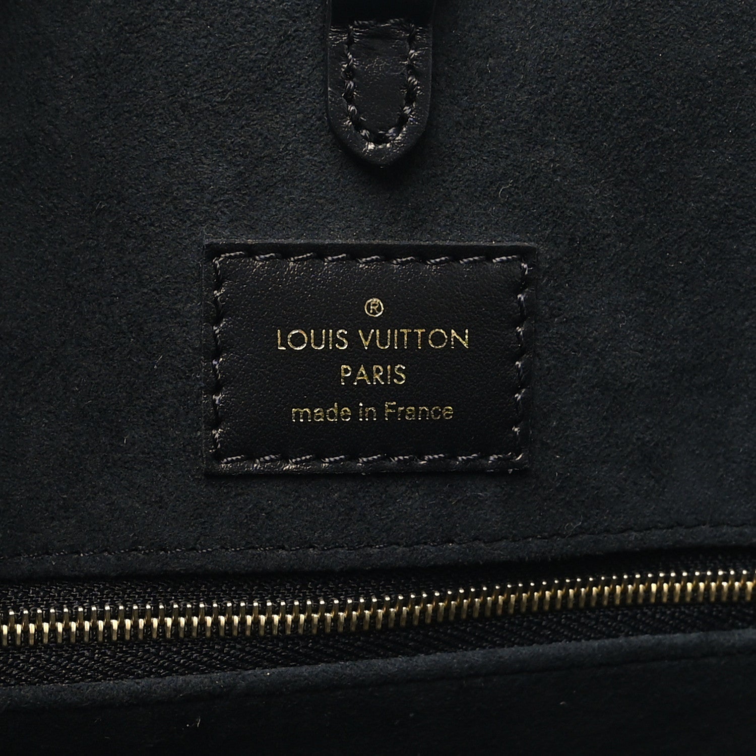 Louis Vuitton Empreinte Monogram Giant Broderies Onthego MM Cream Black 6 of 11