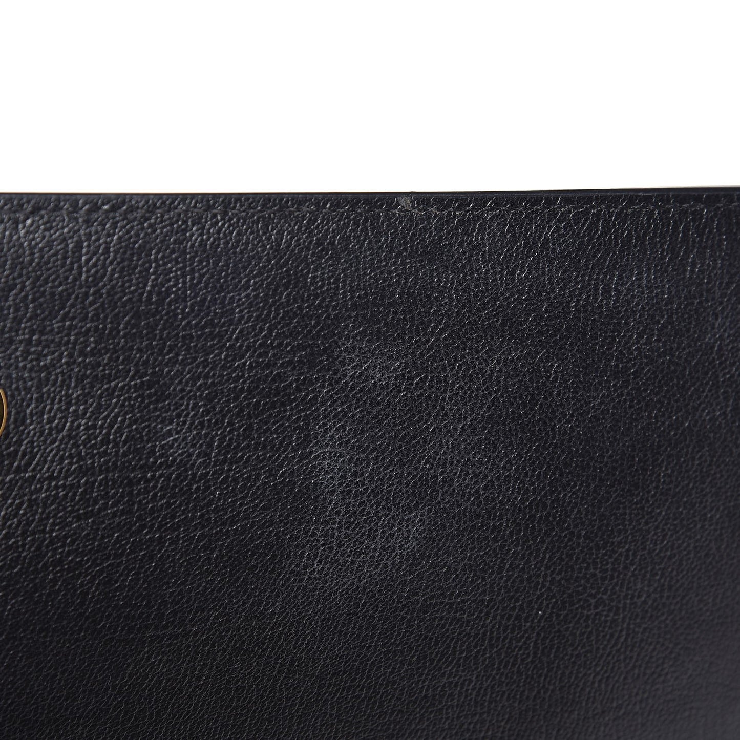 Calfskin Monogram Large Belle De Jour Clutch Black