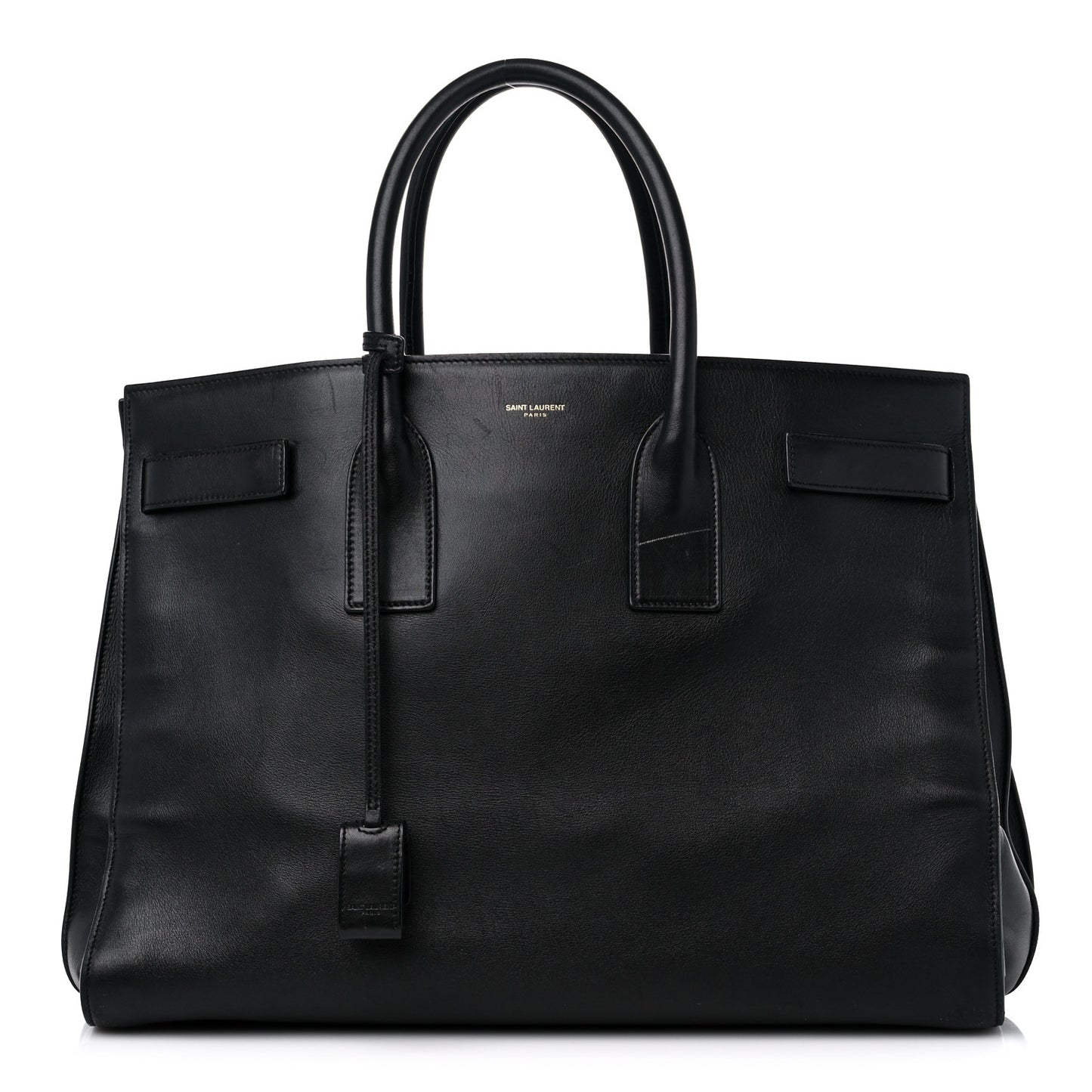 Calfskin Large Sac de Jour Carryall Black