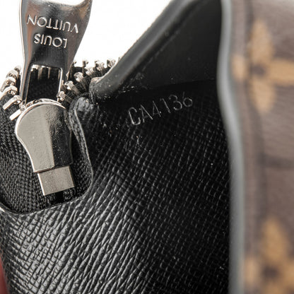 Louis Vuitton Monogram Macassar Vertical Zippy Wallet 7 of 7
