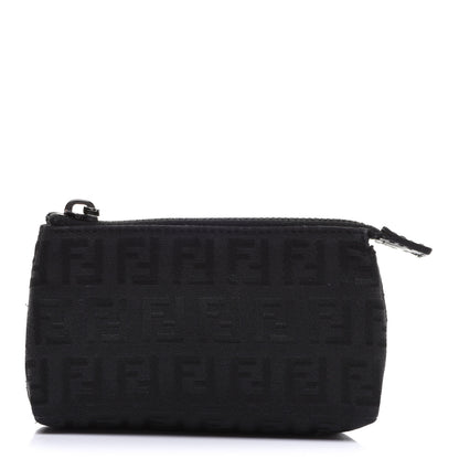 Fendi Zucca Cosmetic Bag Black 1 of 9