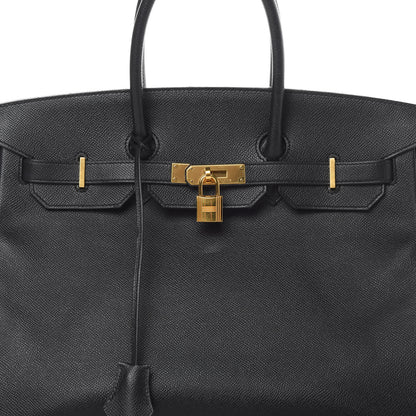 Hermes Epsom Birkin 35 Black 8 of 12