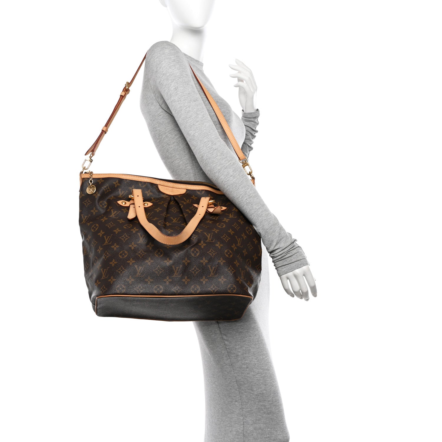 Louis Vuitton Monogram Palermo GM 2 of 14