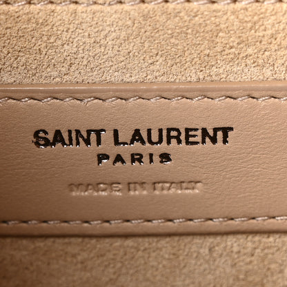 Saint Laurent Calfskin Medium Bellechasse Satchel Beige 5 of 9