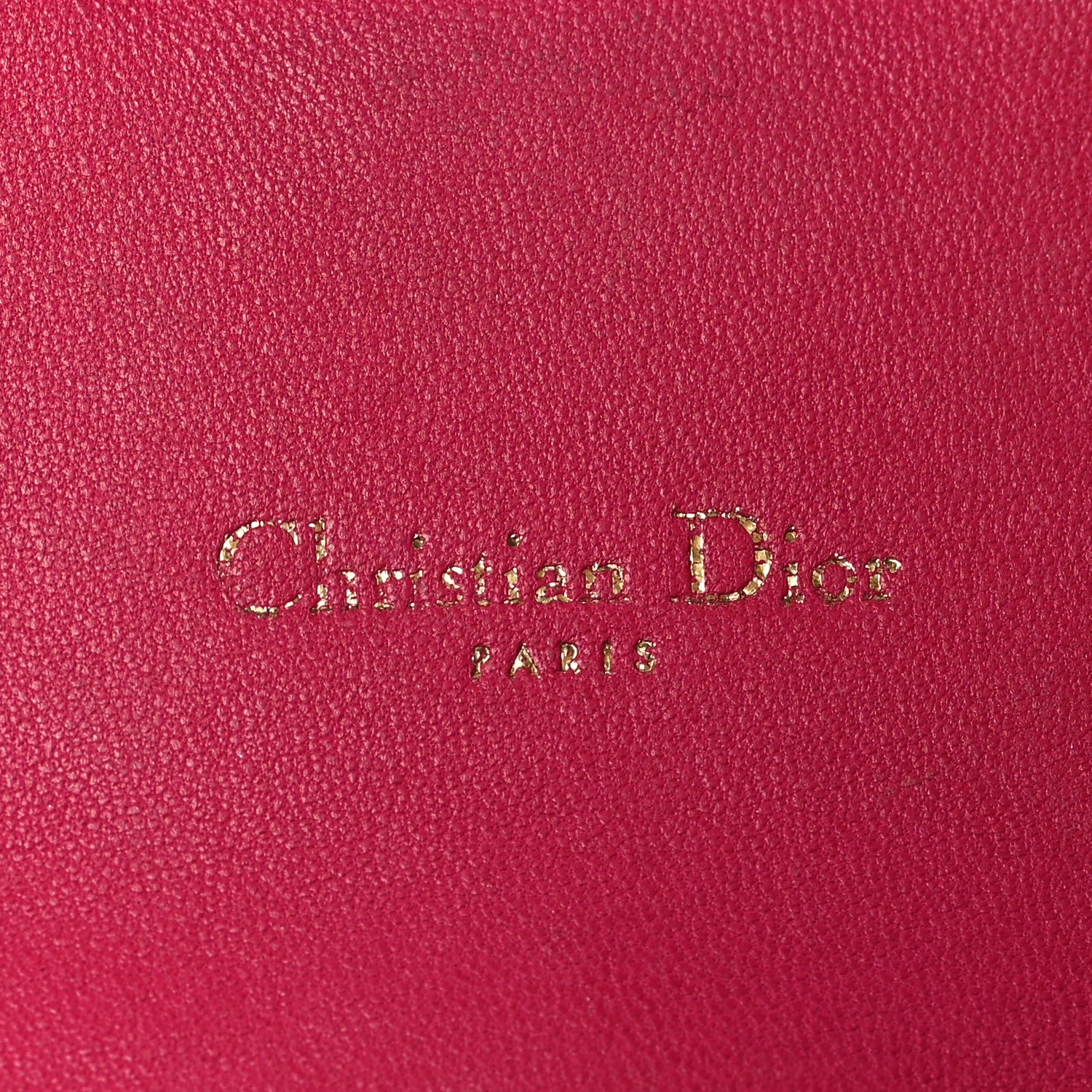 Christian Dior Lambskin Cannage Miss Dior Promenade Pouch Fuchsia 7 of 21