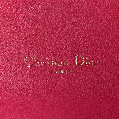 Christian Dior Lambskin Cannage Miss Dior Promenade Pouch Fuchsia 7 of 21