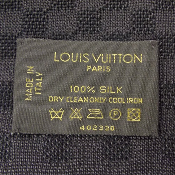 Silk Damier Scarf