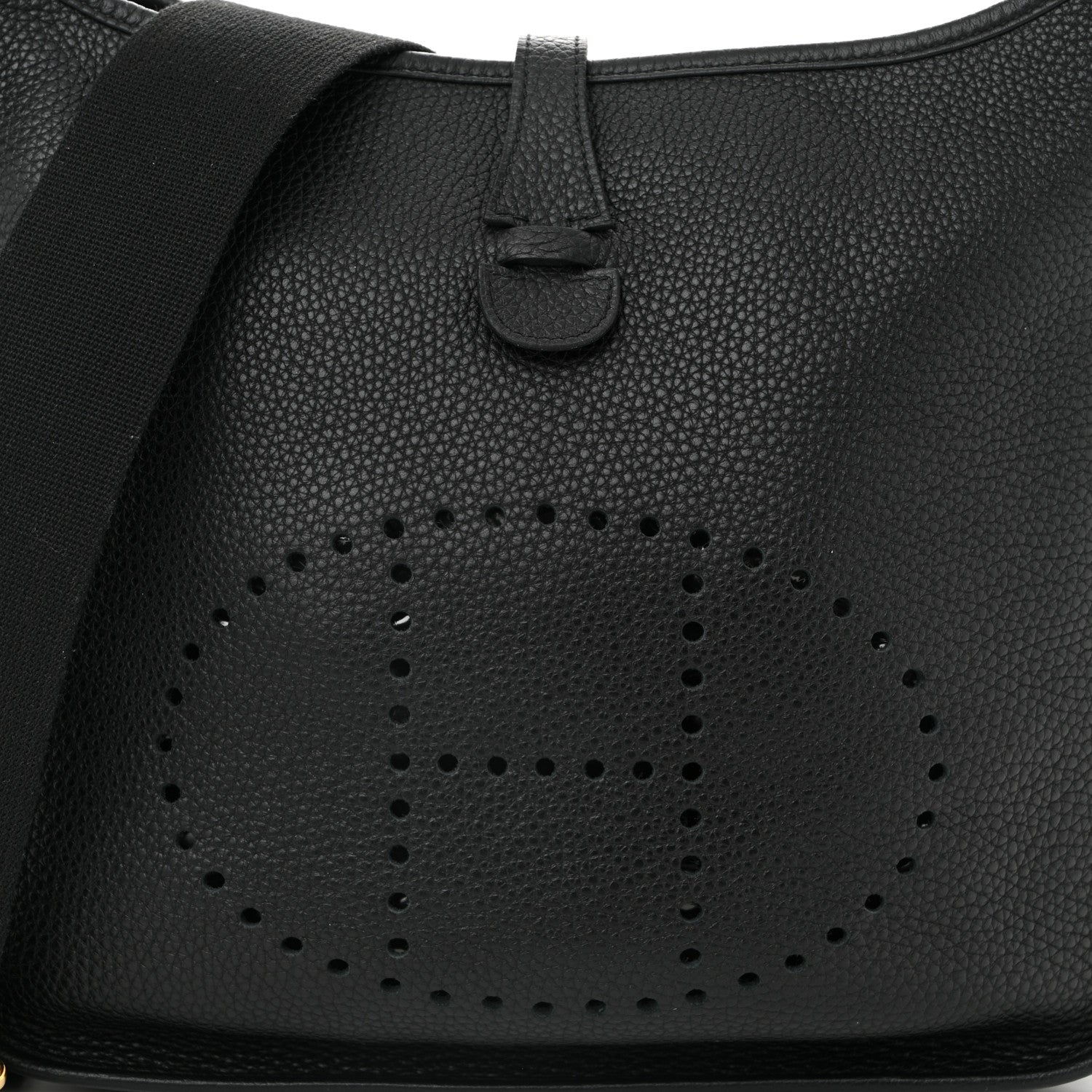 Hermes Taurillon Clemence Evelyne III PM Black 8 of 11