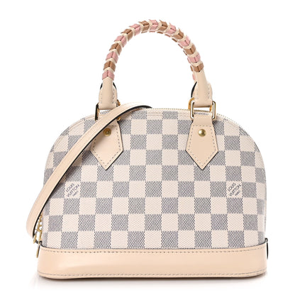 Louis Vuitton Damier Azur Braided Alma BB 1 of 8