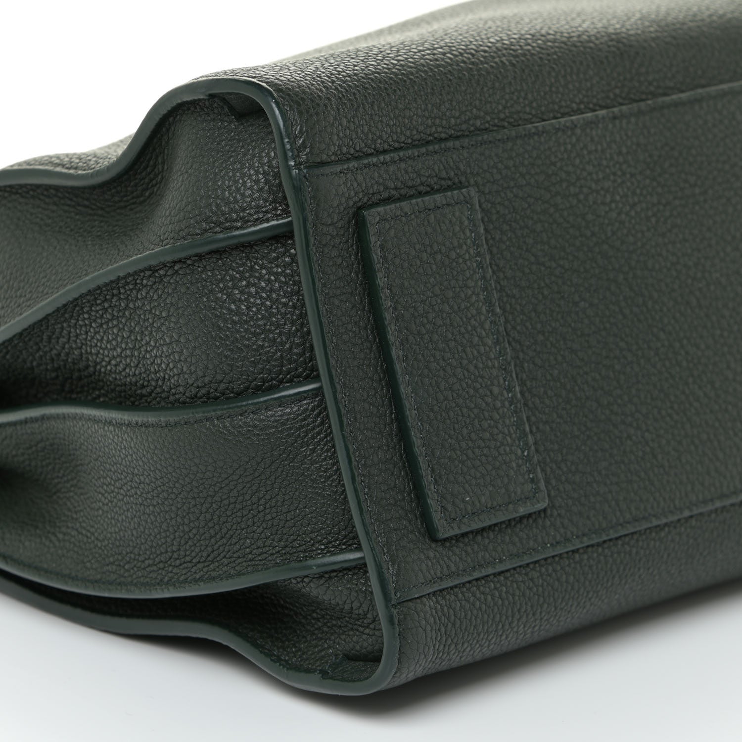Saint Laurent Grained Calfskin Small Supple Sac De Jour Dark Vert 8 of 16