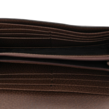 Gucci GG Supreme Monogram Web Ophidia Continental Wallet Brown 5 of 7