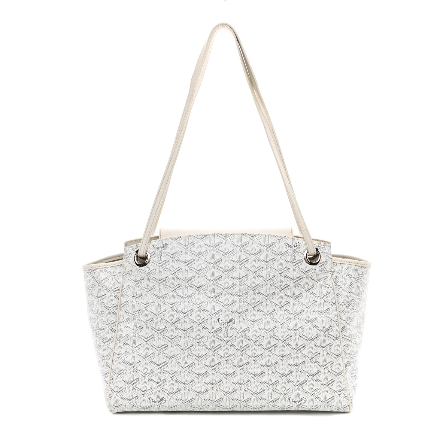 Goyardine Rouette PM White