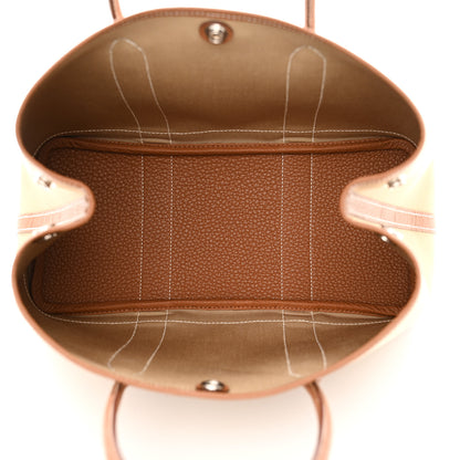 Hermes Toile Negonda Garden Party 30 TPM Trench Gold 5 of 11