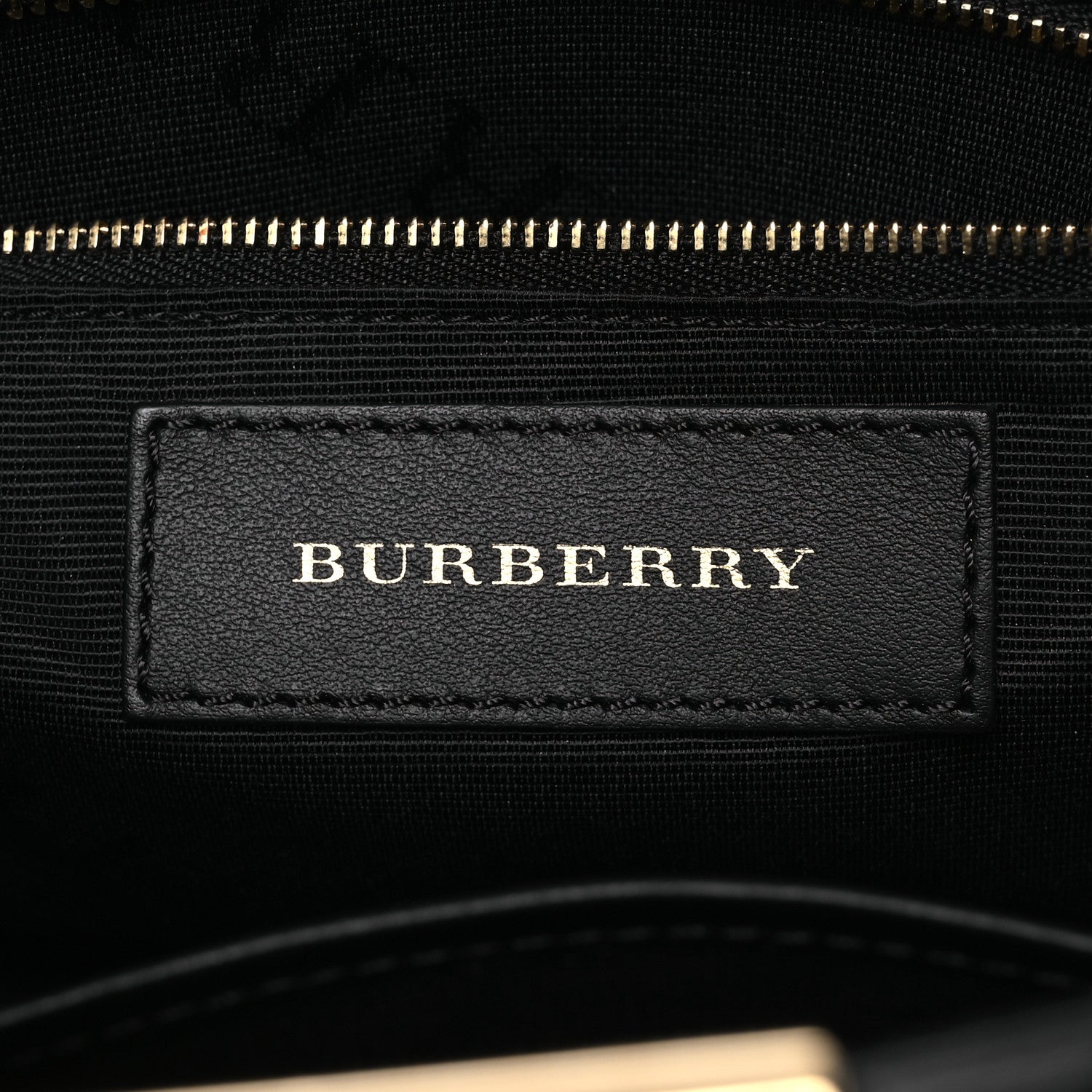Burberry Calfskin Small Clifton Bag Black 8 of 15