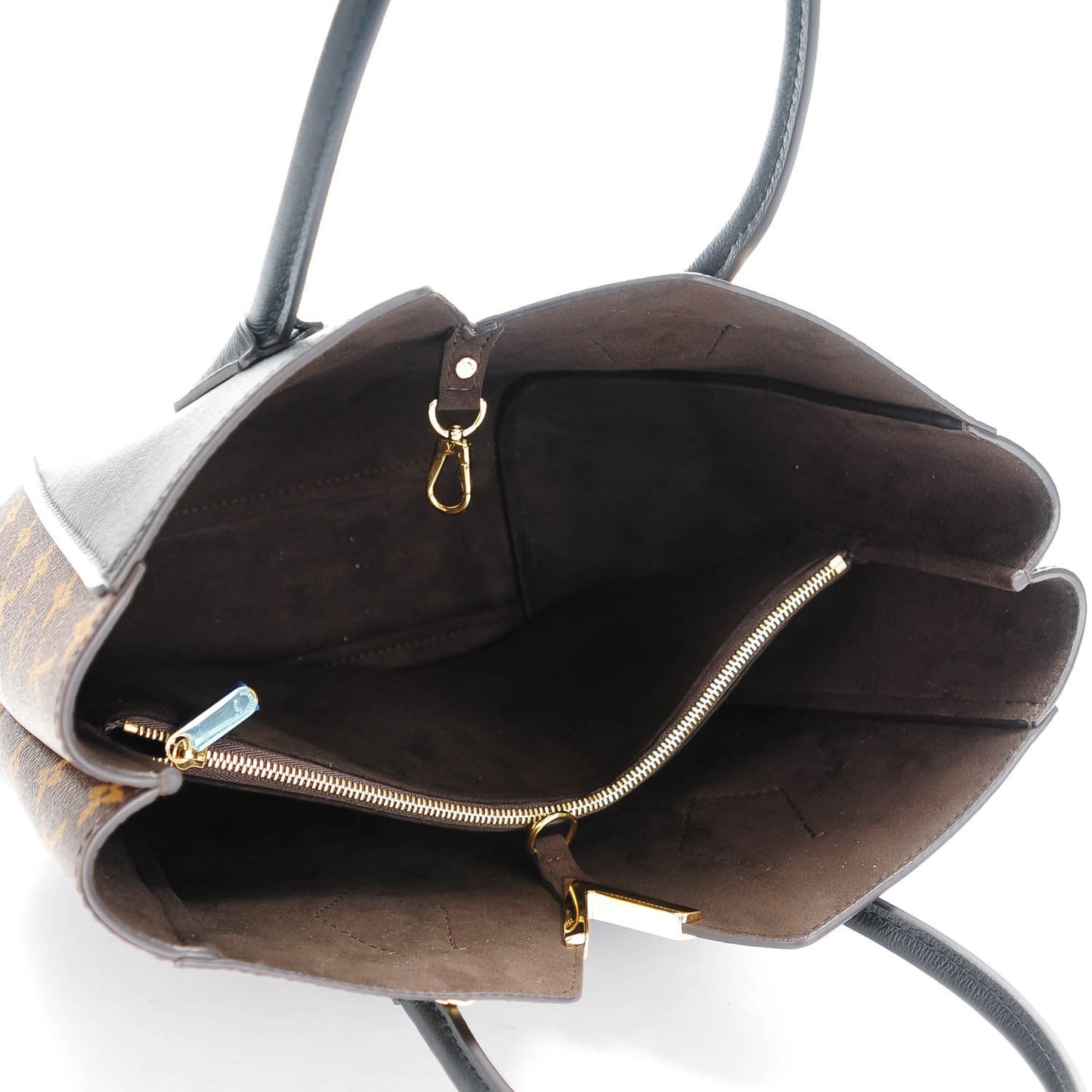 Calfskin Monogram Kimono Tote PM Black