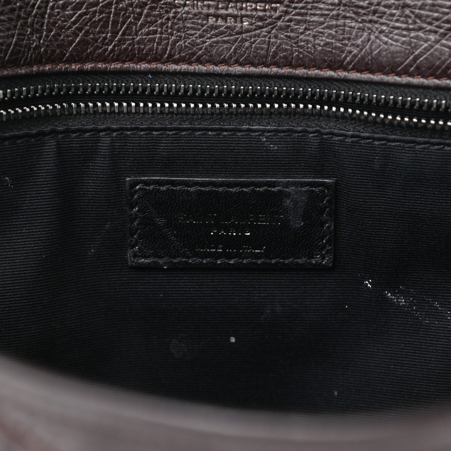 Saint Laurent Crinkled Calfskin Matelasse Monogram Large Niki Chain Satchel Tulip 5 of 12