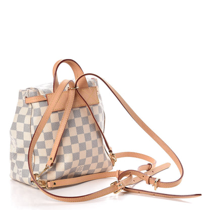 Louis Vuitton Damier Azur Sperone BB Backpack 3 of 6
