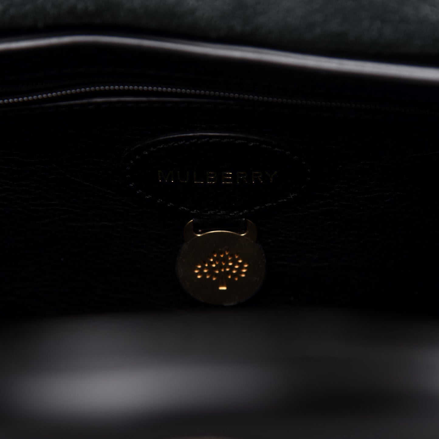 Natural Leather Small Bayswater Black