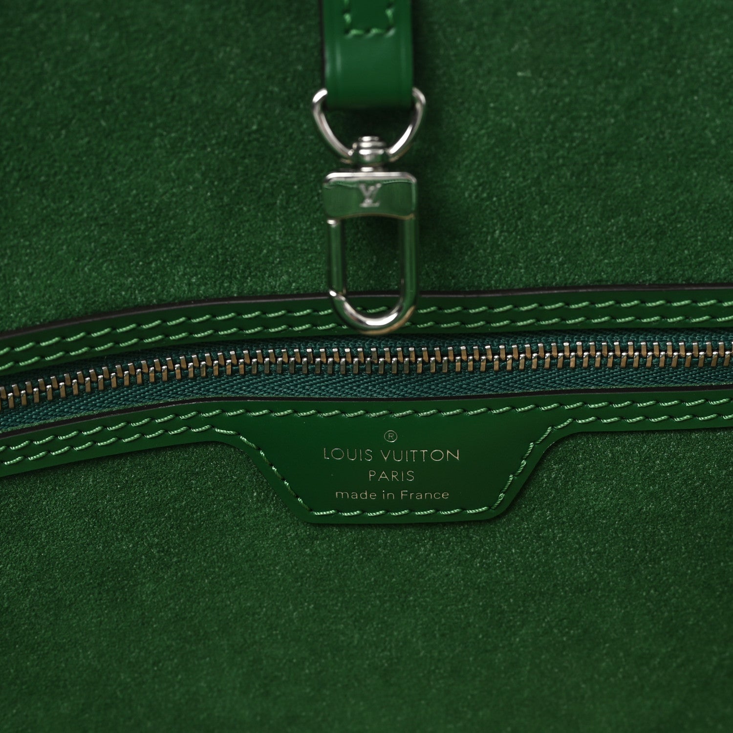 Louis Vuitton Epi Neverfull MM Borneo Green 7 of 11