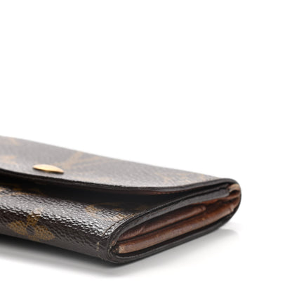 Louis Vuitton Monogram Porte-Monnaie Plat Coin Purse 10 of 14