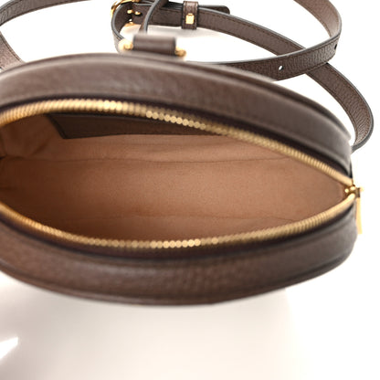 Gucci GG Supreme Monogram Web Mini Ophidia Round Backpack Brown 5 of 8