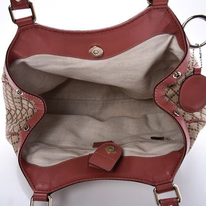 Gucci Diamante Medium Sukey Tote Coral 5 of 7