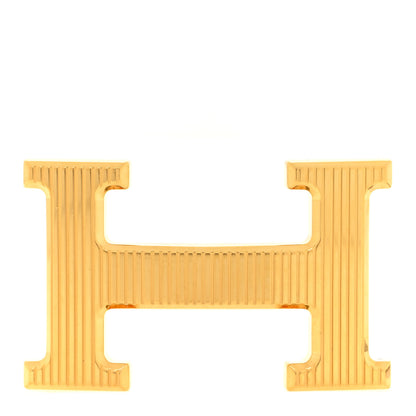 Hermes Strie 32mm H Belt Buckle Gold 1 of 3