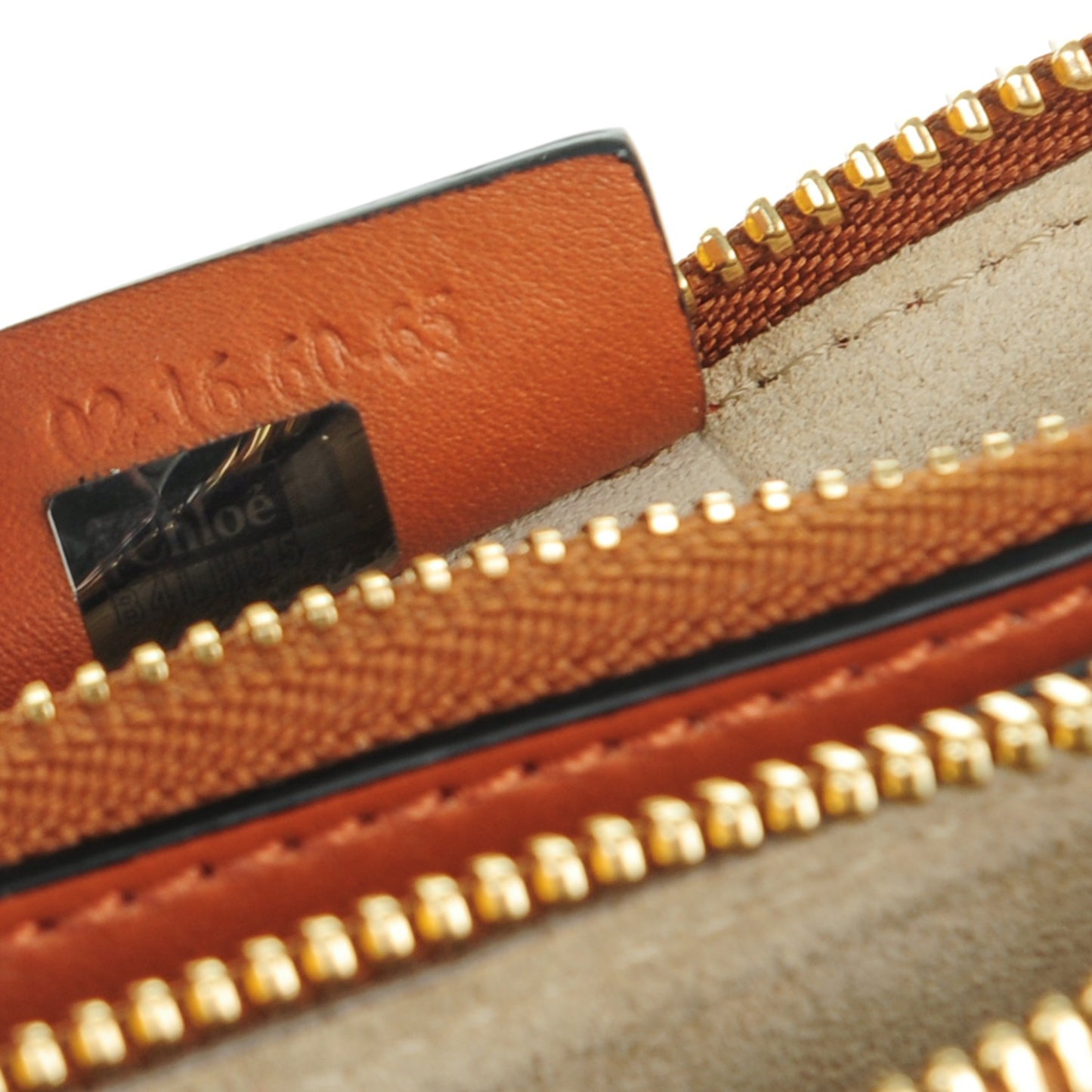 Calfskin Suede Rainbow Patchwork Small Jane Fringe Bag Caramel