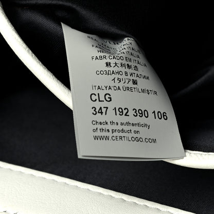 Versace Nappa Palazzo Sultan Shoulder Bag White 7 of 10